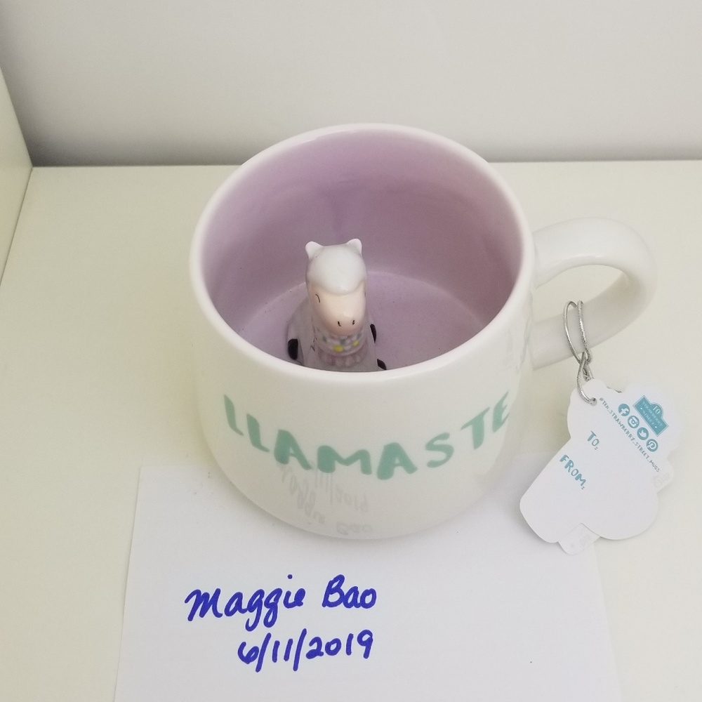 Whimsical Musical Peekaboo Cup - Llama